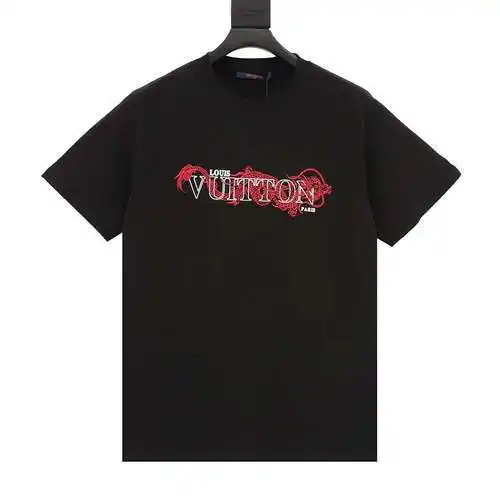 1V Year of the Dragon Series Tamron letter printed short-sleeved T-shirt
