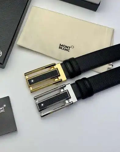 Wan@宝龙 original men's and women's leather belts counter quality Wan@宝龙 men's and women's belts ready