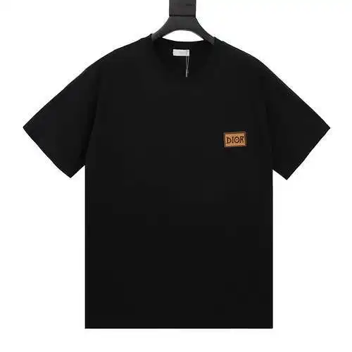 CD chest embossed LOGO short-sleeved T-shirt