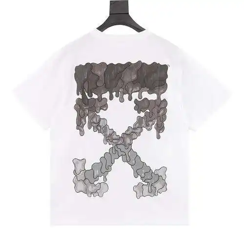 OFF WHITE CO VIRGIL dissolved gradient arrow short sleeves