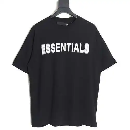 FOG essential multi-line blurred letter short-sleeved T-shirt