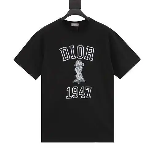 CD 24 new style Bobby flocked short-sleeved T-shirt