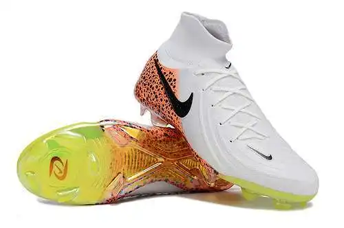 (Llegó - zapatos para niños/mujeres/hombres) Zapatos de fútbol Nike Yuesha FG de punto totalmente im