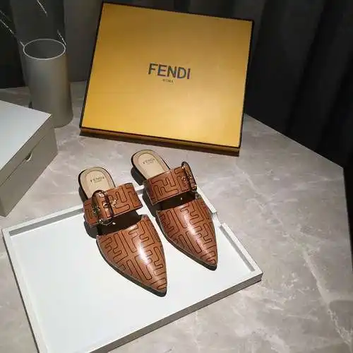 FENDI Las últimas mulas de otoño e invierno de Fendi, talla: 35-41 (41 personalizadas) Q62YS19