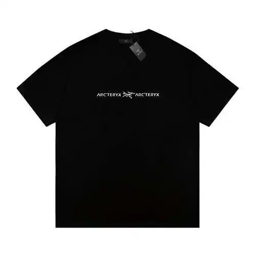 Camiseta de manga corta con LOGO de silicona tridimensional A*RC'TERYX/Archaeopteryx 24ss
