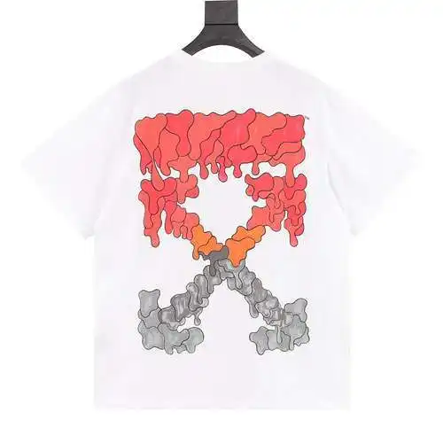 OFF WHITE CO VIRGIL dissolved gradient arrow short sleeves