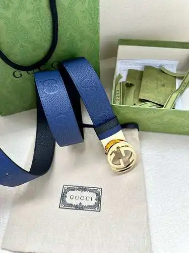 GG original men's leather belt counter quality GG men's belt ready stock wholesale width 4.0CM compl