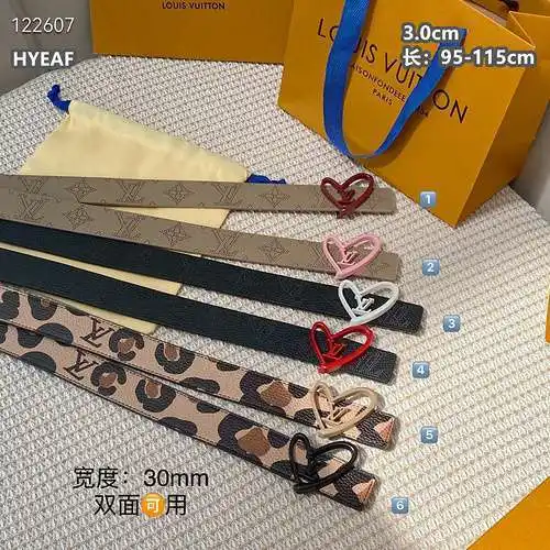 Cinturón LV Louis Vuitton al por mayor Cinturón LV Louis Vuitton para niñas al por mayor Material de