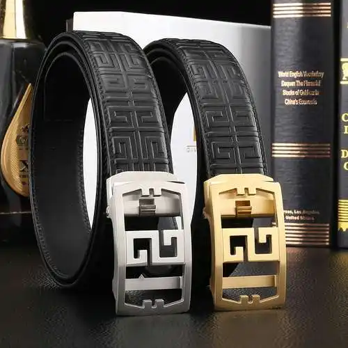 Givenchy original men's leather belt counter quality Givenchy men's leather belt in stock wholesale 