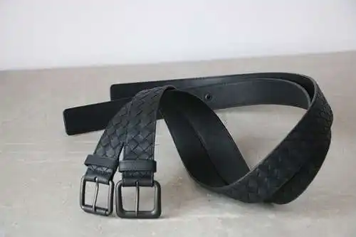 BV cinturón de cuero original para hombre calidad BV cinturón para hombre punto al por mayor ancho 3
