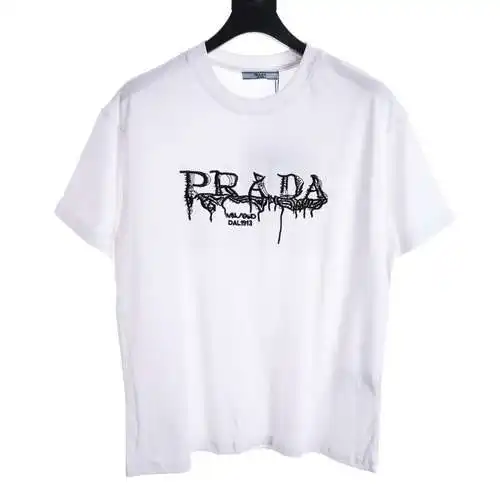 PRD rope embroidery logo three-dimensional embroidery short-sleeved T-shirt
