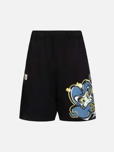 EV*ISU Lucky God Daruma pantalones cortos estampados