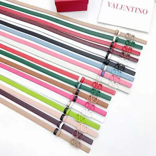 Warren@天NU original girls’ leather belt counter quality Warren@天NU girls’ belt ready for sale, width