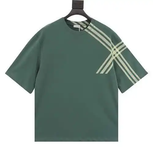 BBR 24ss three stripes printed short sleeves