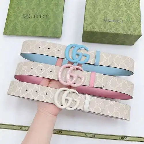 GG original men's leather belt counter quality GG men's belt ready for wholesale width 3.8CM complet