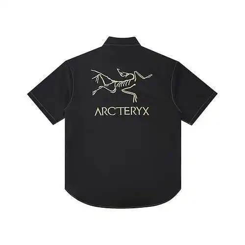 ARC Arc'teryx 24ss heavy embroidered short-sleeved shirt