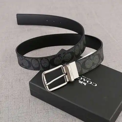 COO@Chi original men's leather belt counter quality COO@Chi men's belt in stock wholesale Width 3.8C