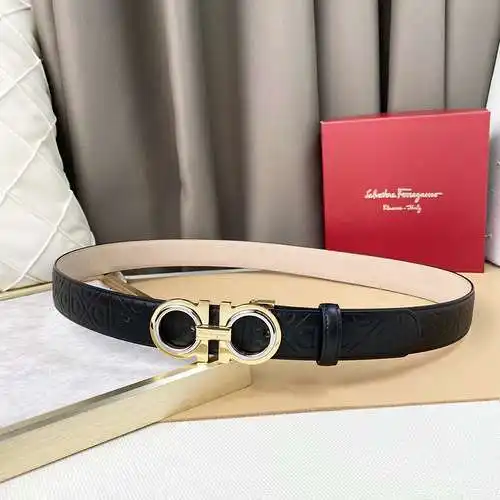 Fila @ GEMU original men's leather belt counter quality Fila @ GEMU boys' belt ready-made wholesale 