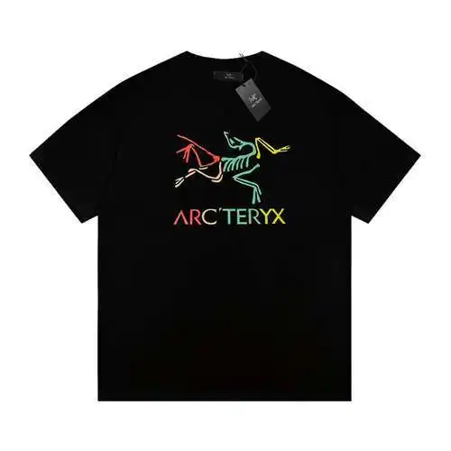 A*RC'TERYX/Archaeopteryx 24ss three-dimensional color skeleton LOGO short-sleeved T-shirt