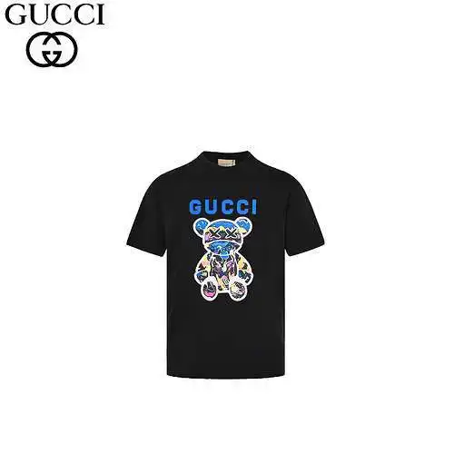 GC/Gucci 24FW painted inkjet bear short sleeves