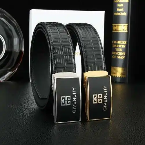 Givenchy original men's and women's leather belts counter quality Givenchy men's and women's leather