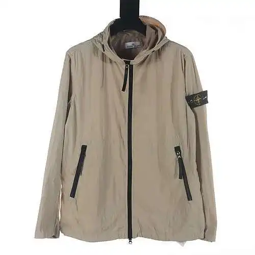 ST/Stone Island solid color arm logo jacket