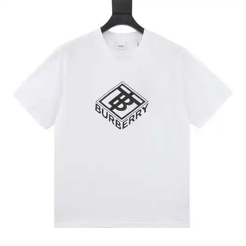 BBR three-dimensional square TB letter printed short sleeves