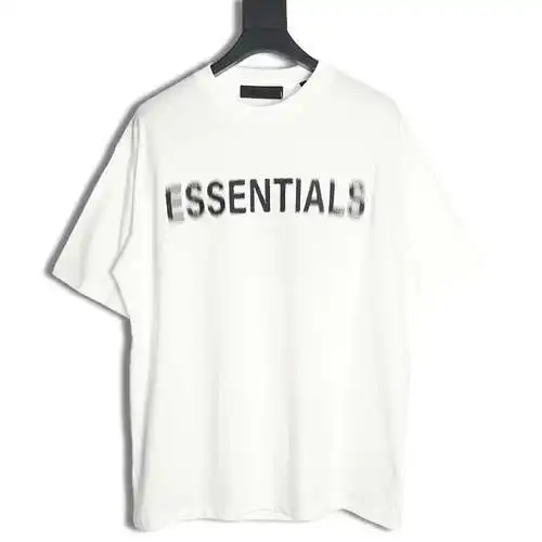 FOG essential multi-line blurred letter short-sleeved T-shirt