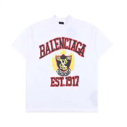 BLCG Balenciaga scissor foam print short sleeves