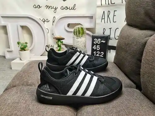 122D/Adidas CLIMACOOL BOAT LACE GRAPHIC zapatos de vadeo auténticos, transpirables y cómodos de alta