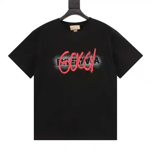 Camiseta con cuello redondo y estampado pintado de G Home