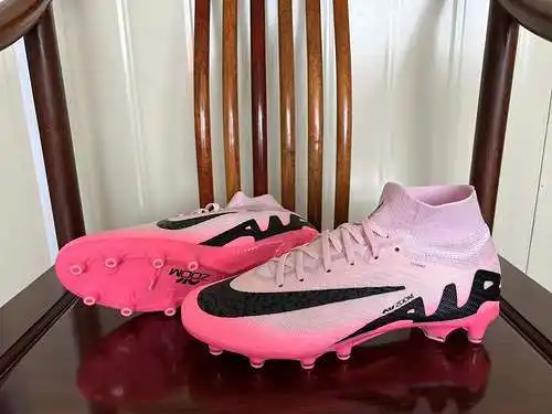 Llegada AG) Nike Mercurial decimoquinta generación de caña alta de la Copa del Mundo, zapatos de fút