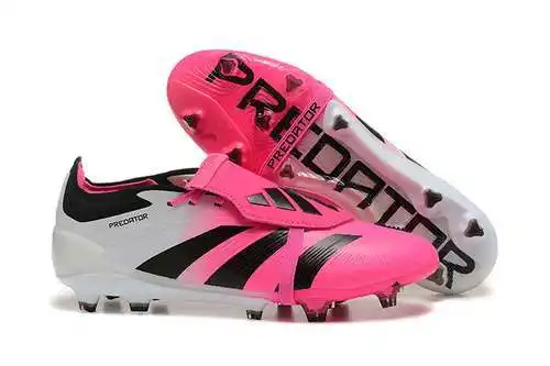 (Llegó) Zapatos de fútbol Adidas Predator de 24.a generación totalmente tejidos Super A anti-lengua 