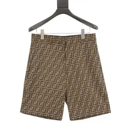 Fendi pantalones cortos FF con presbicia y estampado FD