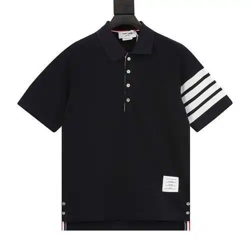 Polo TB Classic Cuatro Barras Manga Corta
