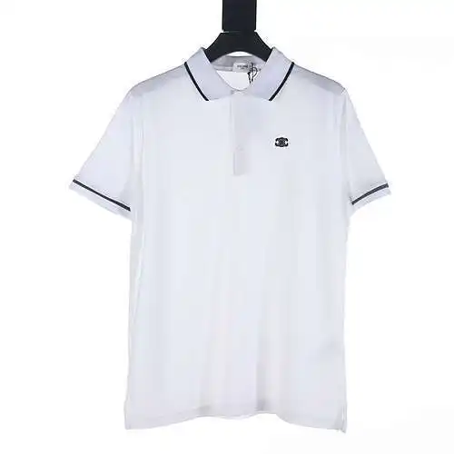 Celine CE clásico POLO de manga corta bordado Arco de Triunfo