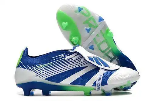 Llegada) Zapatillas de fútbol Adidas Falcon 24 totalmente tejidas de caña alta FG con cordones PREDA