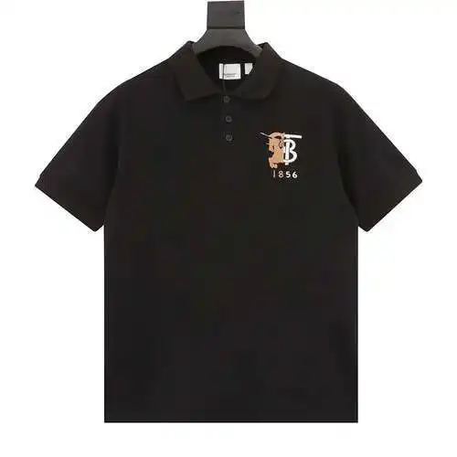 POLO de manga corta con bordado de caballo de guerra BBR