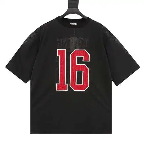 Camiseta de manga corta de malla con logo CE 24 nuevo estilo 16