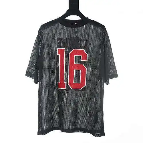 Camiseta de manga corta de malla con logo CE 24 nuevo estilo 16