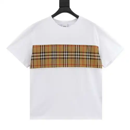 BBR patchwork cuadros cuello redondo manga corta
