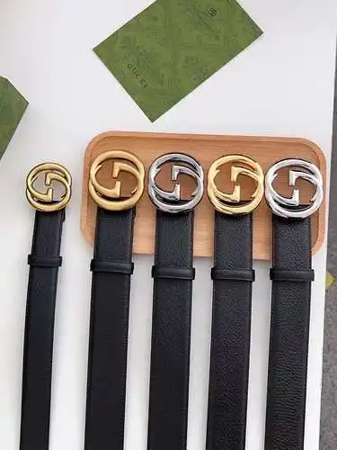 GG cinturón de cuero original para hombre, cinturón de calidad GG para hombre, disponible en stock, 