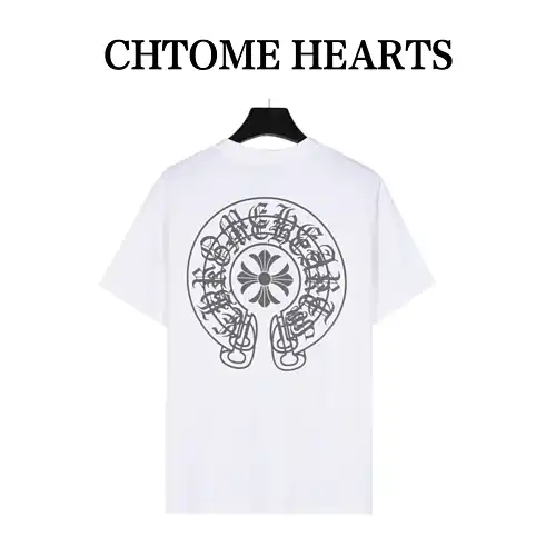 Manga corta con estampado de herradura fantasma CH Crow Heart
