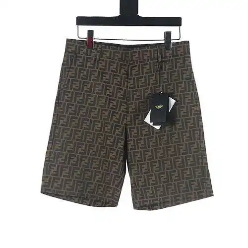 Fendi pantalones cortos FF con presbicia y estampado FD