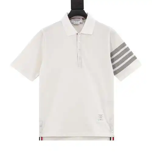 Polo TB Classic Cuatro Barras Manga Corta
