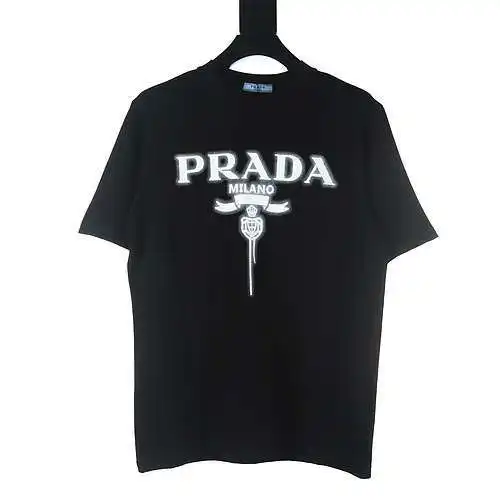 Prada camiseta PRD de manga corta con monograma en el pecho