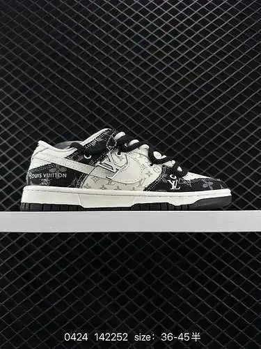 26 Nike SB Dunk Low de nivel empresarial Corte de cuero limpiamente