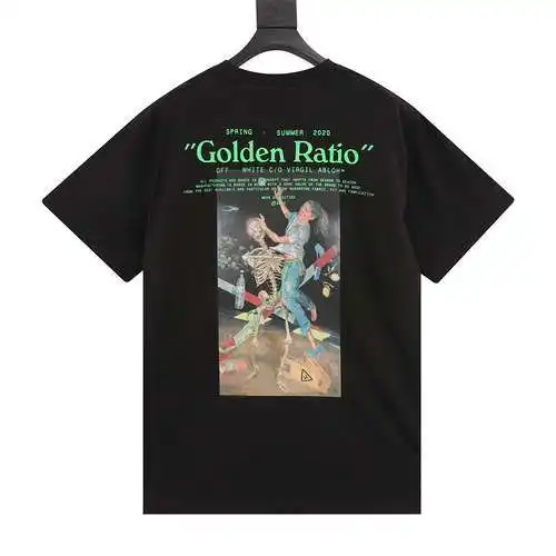 OW C/O VIRGIL camiseta de manga corta con estampado de calaveras