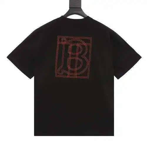 BBR clásico B palabra bordada manga corta