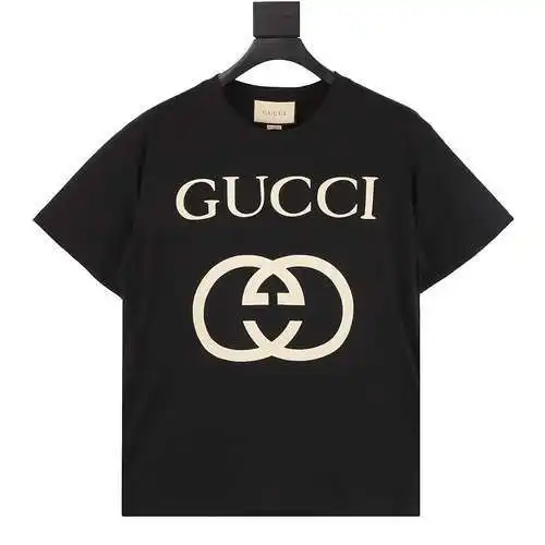 G Home Double G básico doble aro logo invertido estampado manga corta